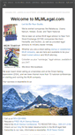 Mobile Screenshot of mlmlegal.com